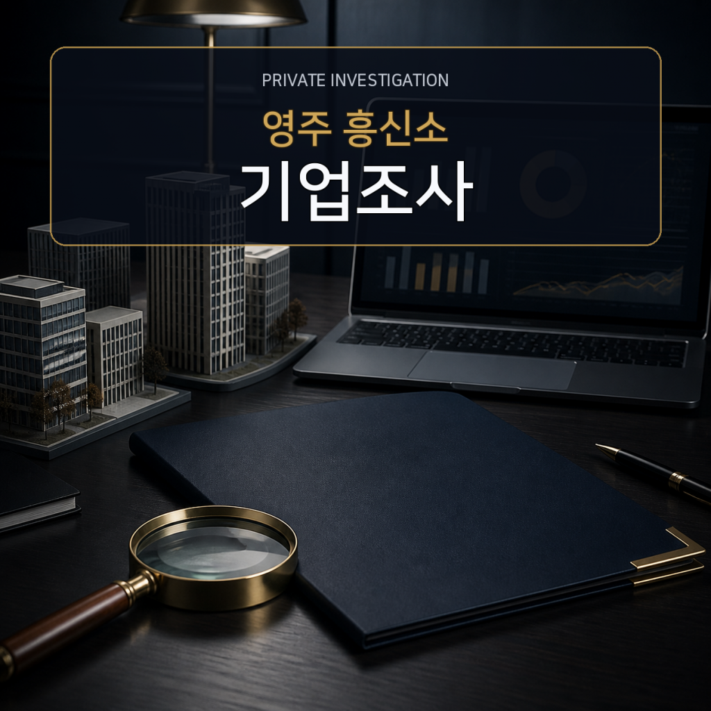 영주 기업·거래처 조사 전문 흥신소